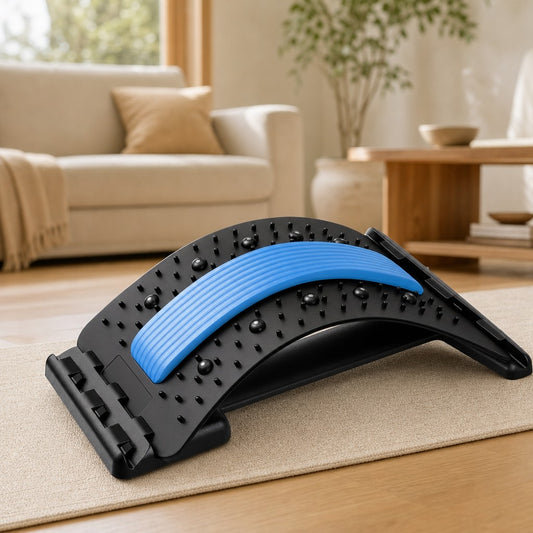 Estirador lumbar Siestín sobre una esterilla